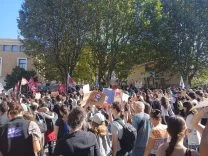 Aix-en-Provence öğrenci gösterisi, 13 Ekim 2026